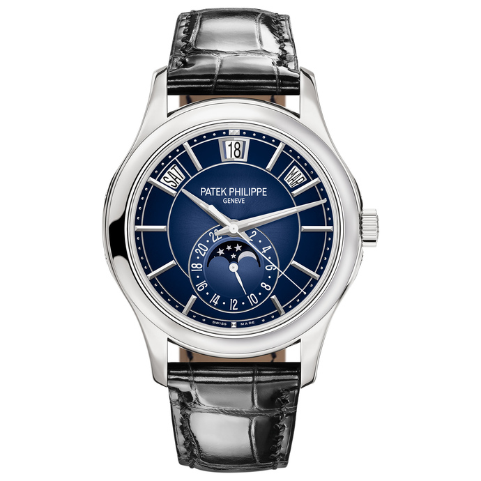 Patek Philippe Complicated Annual Calendar Moon Phases Ref. 5205G Watch 5205G-001